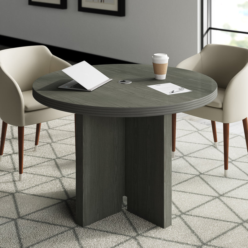 Symple Stuff Umstead Circular Conference Table & Reviews Wayfair